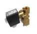 NC NO 3/2 Way Solenoid Valve with 110v 1/2 Inch Port Size 0 - 21Bar Opening Pressure Diff