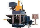 High Efficiency Metal Briquetting Press Machinery / Hydraulic Sawdust Briquette Press