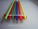 Recycled PVC ABS Extruded Plastic Profiles Pipes with Customized size