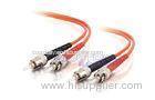 Duplex Multimode Fiber Optical Patch Cord ST to ST 50/125