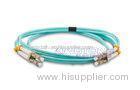 LC to LC 50 / 125 Fiber Optic Patch Cable Multimode with 3.0mm OD Jacket