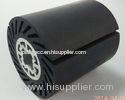 Over Molding Plastic Injection Products Black Rubber Wheel with TPR
