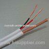 Bare Copper RG59U CCTV Coaxial Cable with 2 0.75 mm2 CCA Power Siamese Cable