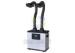 Long Life Span White Chemical Fume Extractor with Free-standing Ducts / Double Arms