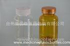 Brown Clear Odorless 180ml Plastic Pill Bottles Pharmaceutical Pet Bottles