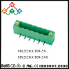 5.0mm right angle Pluggable Terminal Blocks two screw fixed