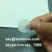 transparent destructible labels/ultra destructible labels/blank destructible vinyl labels