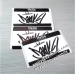 Eggshell Graffiti Sticker Name Tag Badge