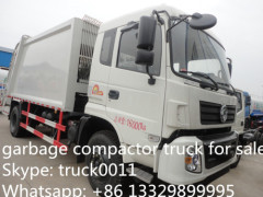 hot sale dongfeng tianjin 10cbm garbage compactor truck