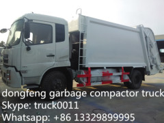 hot sale dongfeng tianjin 10cbm garbage compactor truck