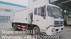 hot sale dongfeng tianjin 10cbm garbage compactor truck