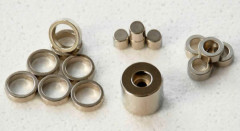High Quality N45 Neodymium half ring magnet for sale