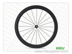 U shape 25mm width 50mm Carbon road bikes clincher Tubuless compatible used the bicycle wheel