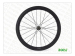 U shape 25mm width 50mm Carbon road bikes clincher Tubuless compatible used the bicycle wheel