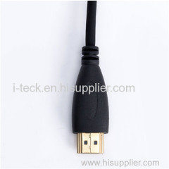 i-Teck High Speed HDMI Cable M/M 10 FT / 3 M Black OD4.0mm