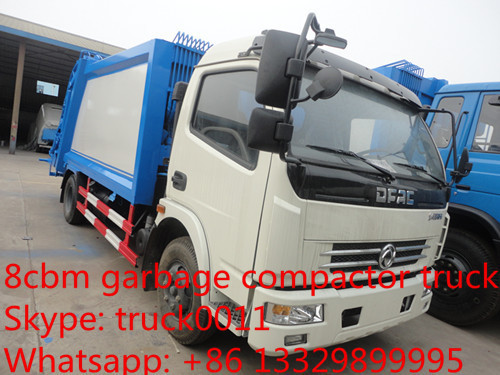China small compression garbage capacity 10 tons compactor garbage truck for sale