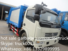 China small compression garbage capacity 10 tons compactor garbage truck for sale