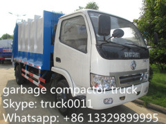 China small compression garbage capacity 10 tons compactor garbage truck for sale