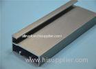 6063 Aluminium Construction Profiles With Champange Anodizing / Brush