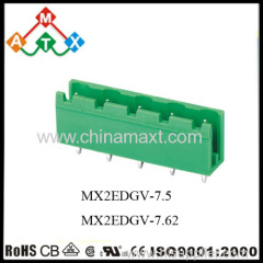 Straight Pluggable Terminal Blocks connector 7.62mm 300V 15A