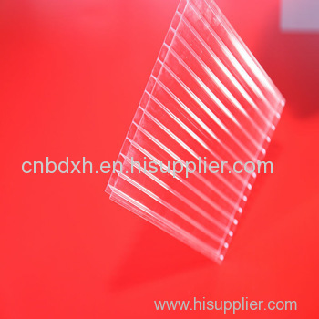 XINHAI Twin wall polycarbonate sheet/pc sheet for roofing sheet