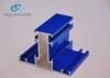 Mill Finished / Blue Powder Coating Wood Grain 110Mpa Yield strength