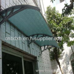 UNQ New design UV protection polycarbonate awnings and canopies use for door window