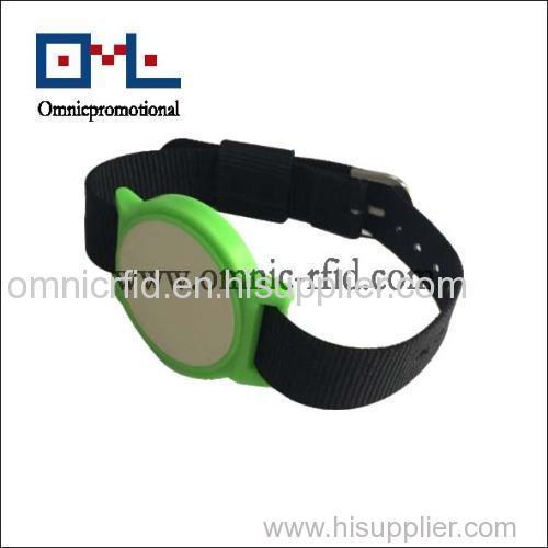 RFID Rewearable Wristband waterproof