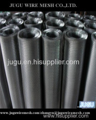 flattened galvanized expanded metal mesh rolls for filter
