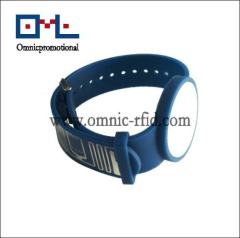 Dual Frequency LF/HF LF/UHF RFID Silicone wristband