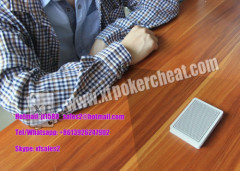 Magic Tricks Hidden Wireless Button Camera Poker Scanner/ Poker Card Reader