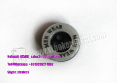 Magic Tricks Hidden Wireless Button Camera Poker Scanner/ Poker Card Reader
