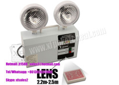 Club Cards Games Infrared Emergency Light Hidden Camera For Poker Card Reader