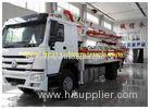 36.6 m Max Concrete truck-mounted pump 37m boom sinotruk howo 1370 mm