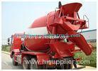 HOWO brand concrete mixer truck with 371Hp 16 cubic meters red or black color