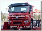 10 wheels 371 hp howo tractor head in prime mover LHD or RHD red color