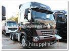 420 hp howo 6x4 Euro 3 tractor trailer truck / prime mover and trailer for towing goods on Port