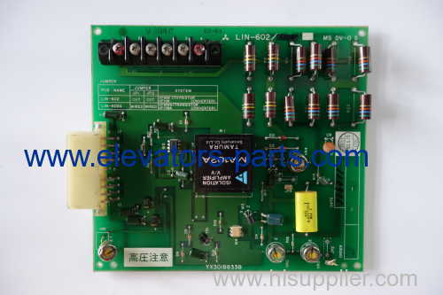 Mitsubishi Elevator Lift Spare Parts LIN-602 PCB Drive Olate Board