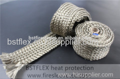 Texturized basalt braided cable