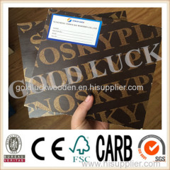 Brown Film Faced Plywood / Film Face Plywood / Formwork Plywood