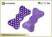 Coloured Waterproof Baby Girl Hair Bows Durable With Heart Logo