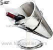 304 Grade Hand Hammered Wine Bucket Stainless Steel Tableware For Hotel