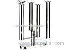 Polished European Candlestick With 4 Holders Stainless Steel Tableware 1.2MM Thickness