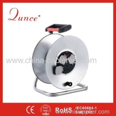 50m 240V 13Amp steel cable reel with Shutter&Dust Resistance Cover