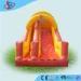 Yellow Bounce Inflatable Outdoor Water Slide Rental Amazing For Lake