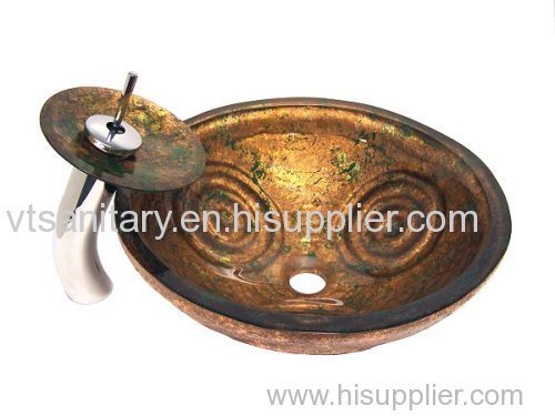bathroom furniture glass sink