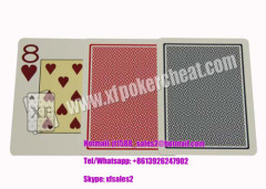 Fournier 2800 Jumbo Plastic Marked Cheating Playing Cards For Poker Analyzer