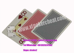 Fournier 2800 Jumbo Plastic Marked Cheating Playing Cards For Poker Analyzer