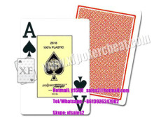 Fournier 2800 Jumbo Plastic Marked Cheating Playing Cards For Poker Analyzer