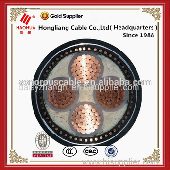 1kV Copper / Aluminium Cable XLPE insulation Armoured Cable